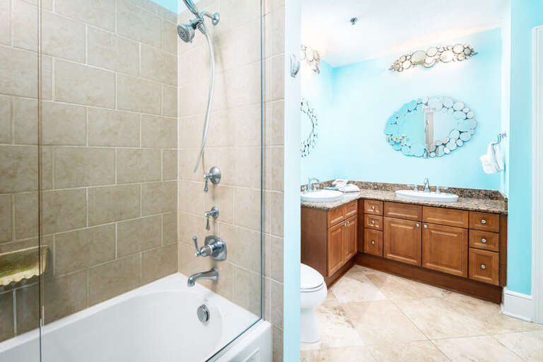 2nd Bathroom - 
Bella Riva Resort, Okaloosa Island, Fort Walton Beach, FL Vacation Rentals