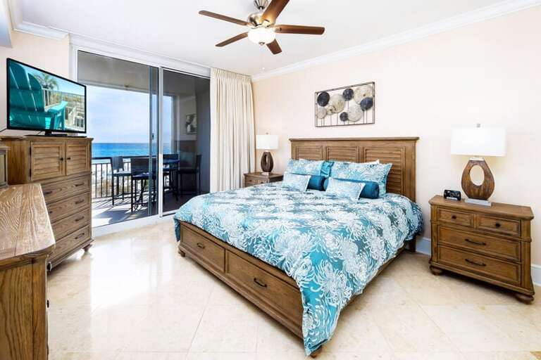 Master Bedroom - 
Bella Riva Resort, Okaloosa Island, Fort Walton Beach, FL Vacation Rentals