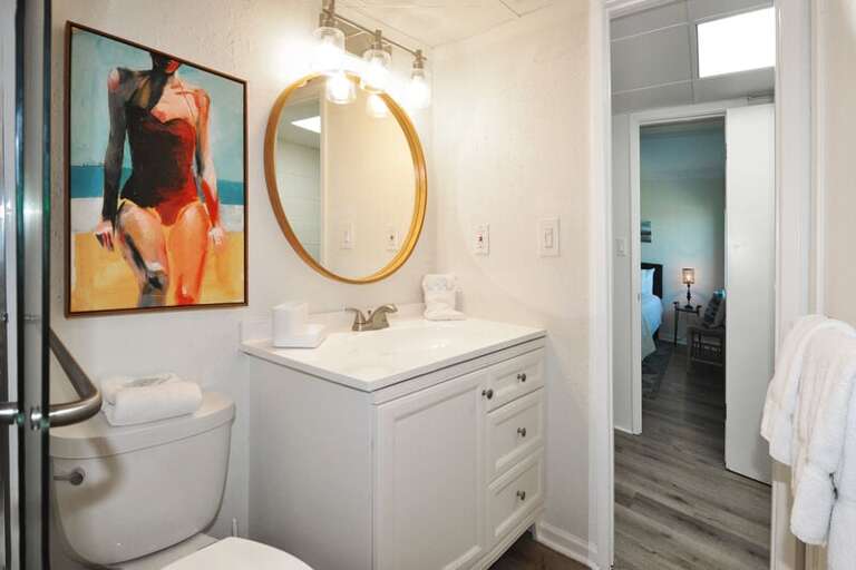 Master Bathroom - Aqua Villa Resort, Okaloosa Island, Fort Walton Beach, Vacation Condos by Sunset Resort Rentals