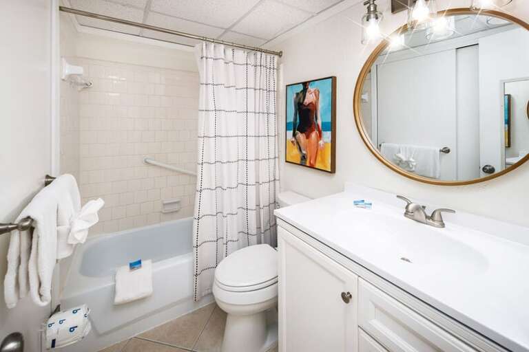 Master Bathroom - Aqua Villa Resort, Okaloosa Island, Fort Walton Beach, Vacation Condos by Sunset Resort Rentals