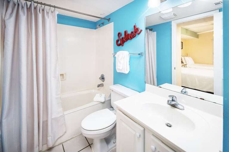 Bathroom 3 - Gulf Dunes Resort Unit 117 Okaloosa Island Fort Walton Beach Vacation Condos by Sunset Resort Rentals