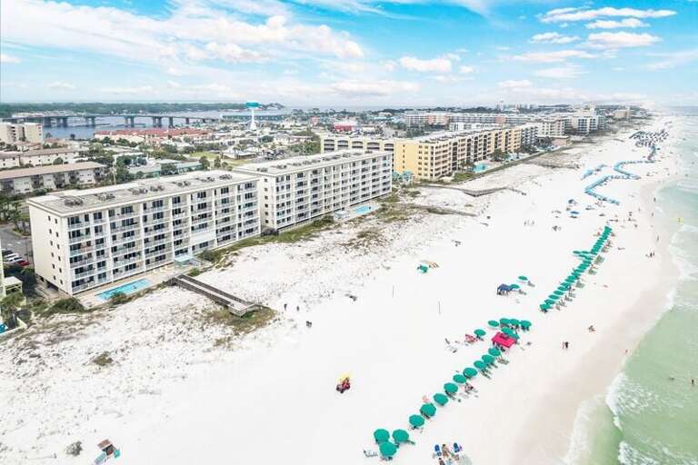Gulf Dunes Resort Unit 117 Okaloosa Island Fort Walton Beach Vacation Condos by Sunset Resort Rentals (2)