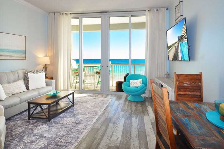 Dining Area - Waters Edge Resort unit 613 Okaloosa Island Fort Walton Beach Vacation Rentals by Sunset Resort Rentals