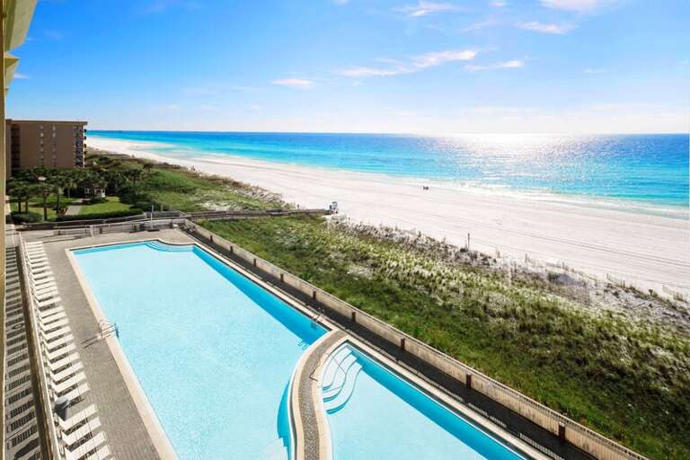 Waters Edge Resort unit 608 Okaloosa Island Fort Walton Beach Vacation Rentals by Sunset Resort Rentals