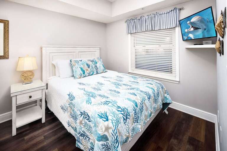 Guest Bedroom Two - Waters Edge Resort Unit 304 Okaloosa Island Fort Walton Beach Vacation Rentals by Sunset Resort Rentals