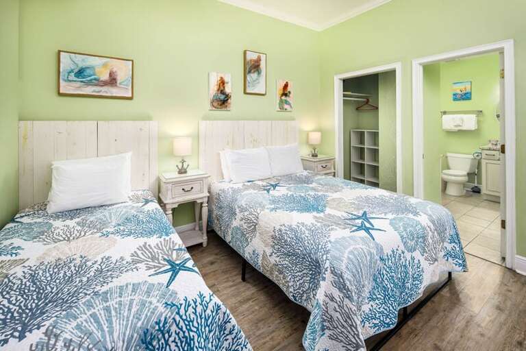 Guest Bedroom One - Waters Edge Resort Unit 604 Okaloosa Island Fort Walton Beach Vacation Rentals by Sunset Resort Rentals