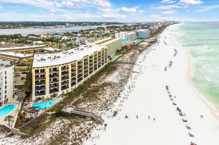 Bella Riva Resort, Okaloosa Island Fort Walton Beach Florida Vacation Condo Rentals by Sunset Resort Rentals