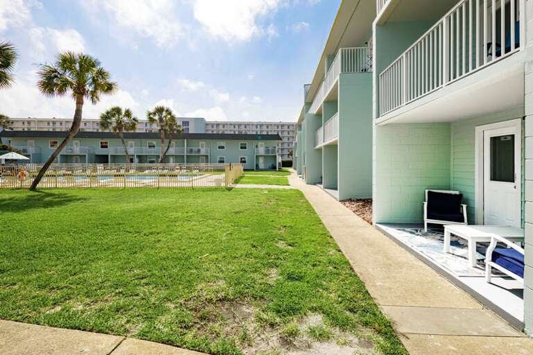 Patio - Venus by the Sea, Okaloosa Island, Fort Walton Beach, FL Vacation Rentals