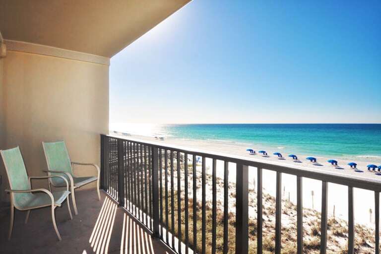 Balcony View - Emerald Towers West Unit 3003 Okaloosa Island Fort Walton Beach Vacation Rentals