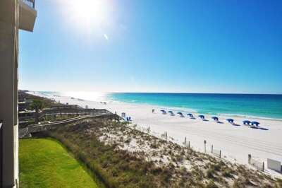 Balcony View - Emerald Towers West Unit 3003 Okaloosa Island Fort Walton Beach Vacation Rentals