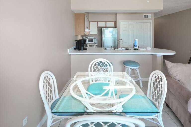 Dining Area - Emerald Towers West Unit 3003 Okaloosa Island Fort Walton Beach Vacation Rentals