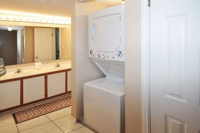 Laundry Center - Emerald Towers West Unit 3003 Okaloosa Island Fort Walton Beach Vacation Rentals