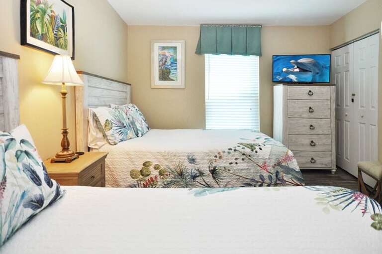 Guest Bedroom - Emerald Isle Resort unit 601, Okaloosa Island, Fort Walton Beach Vacation Rentals by Sunset Resort Rentals