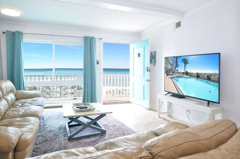 Aqua Villa Resort Unit 404, Okaloosa Island, Fort Walton Beach, Vacation Condos by Sunset Resort Rentals