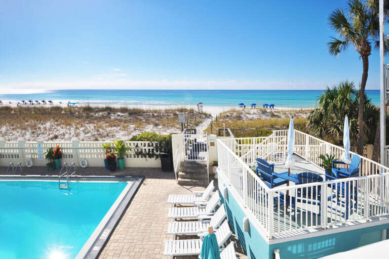 Aqua Villa Resort Unit 404, Okaloosa Island, Fort Walton Beach, Vacation Condos by Sunset Resort Rentals