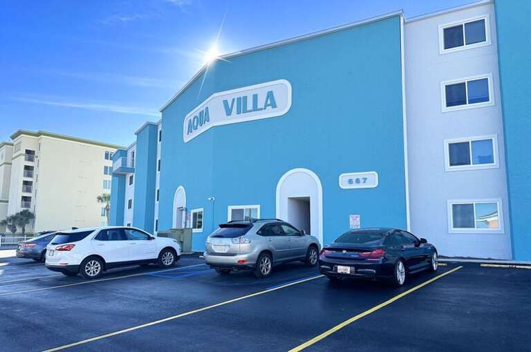Aqua Villa Resort Unit 404, Okaloosa Island, Fort Walton Beach, Vacation Condos by Sunset Resort Rentals