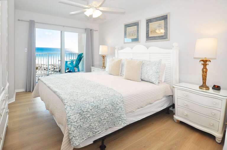 Master Bedroom - 
Gulf Dunes 309 Fort Walton Beach Okaloosa Island Vacation Rentals
