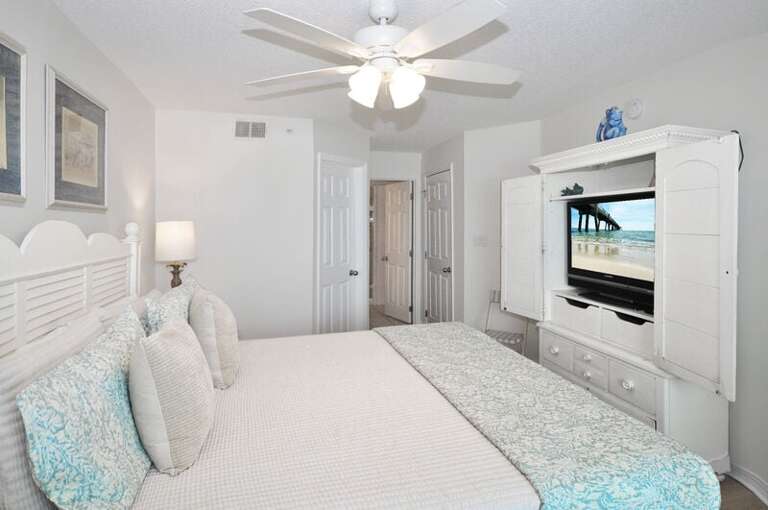 Master Bedroom - 
Gulf Dunes 309 Fort Walton Beach Okaloosa Island Vacation Rentals