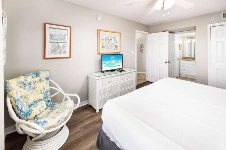 Guest Bedroom - 
Gulf Dunes Resort Unit 108 Okaloosa Island Fort Walton Beach FL