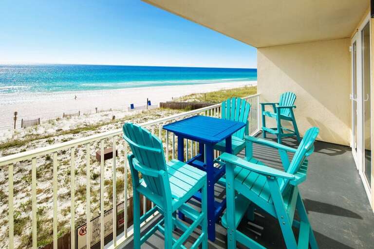 Balcony View - 
Sea Dunes Resort Unit 202 Fort Walton Beach Okaloosa Island Vacation Rentals