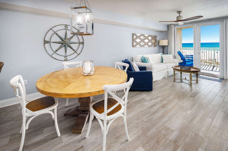 Dining Area - 
Sea Dunes Resort Unit 202 Fort Walton Beach Okaloosa Island Vacation Rentals