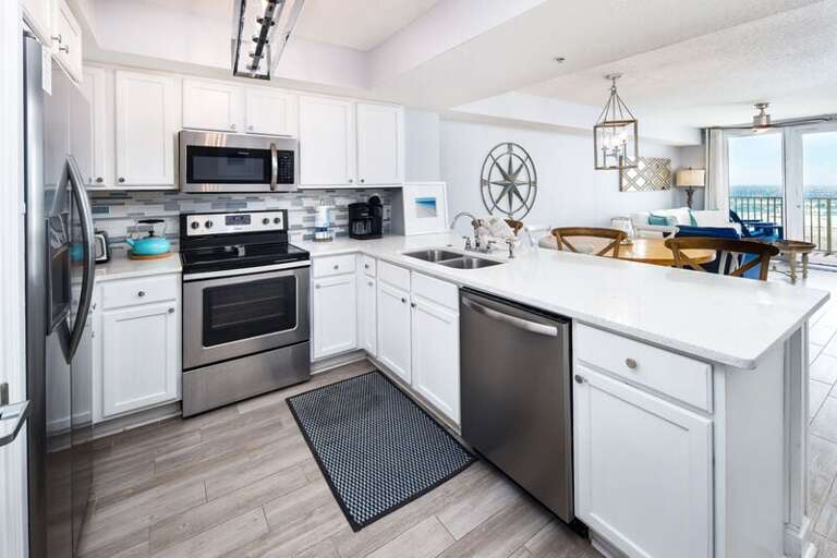 Kitchen - 
Sea Dunes Resort Unit 202 Fort Walton Beach Okaloosa Island Vacation Rentals