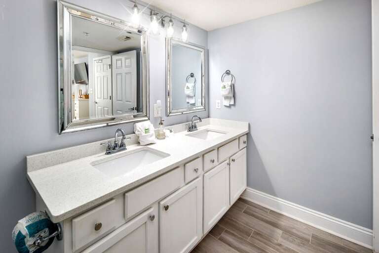 Master Bathroom - 
Sea Dunes Resort Unit 202 Fort Walton Beach Okaloosa Island Vacation Rentals