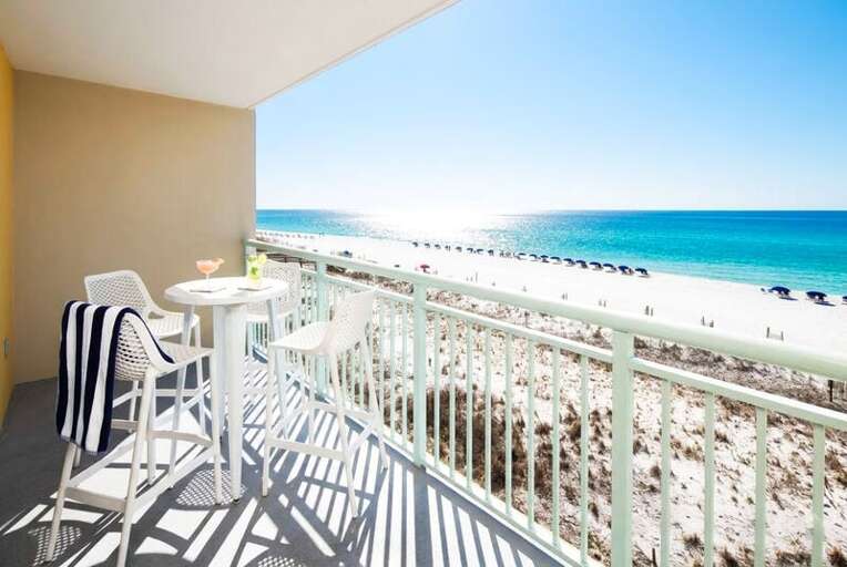 Balcony - 
Pelican Isle 414 Fort Walton Beach Okaloosa Island Vacation Rentals