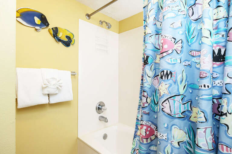 Master Bathroom - 
Gulf Dunes 214 Fort Walton Beach Okaloosa Island Vacation Rentals