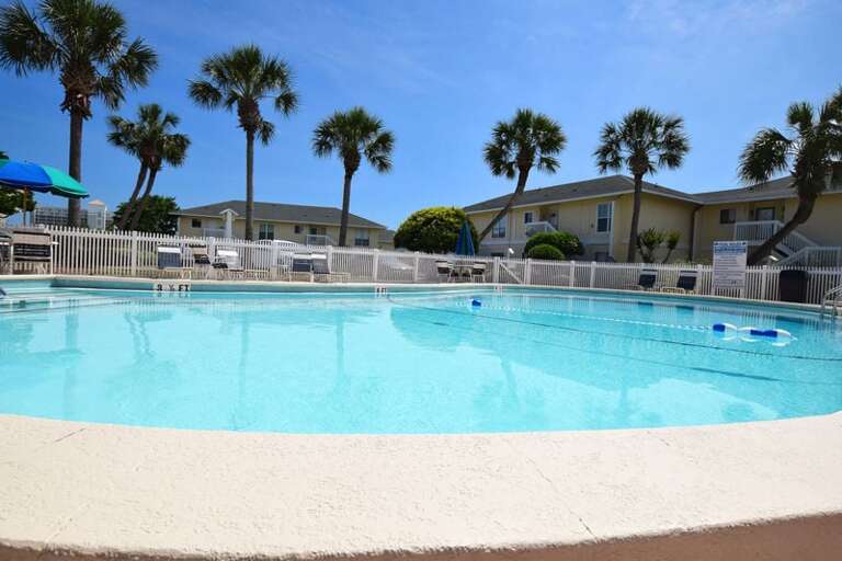 5 Pool Areas inside the Resort - 
Sandpiper Cove Resort 9106 Holiday Isle Destin Florida Vacation Rentals