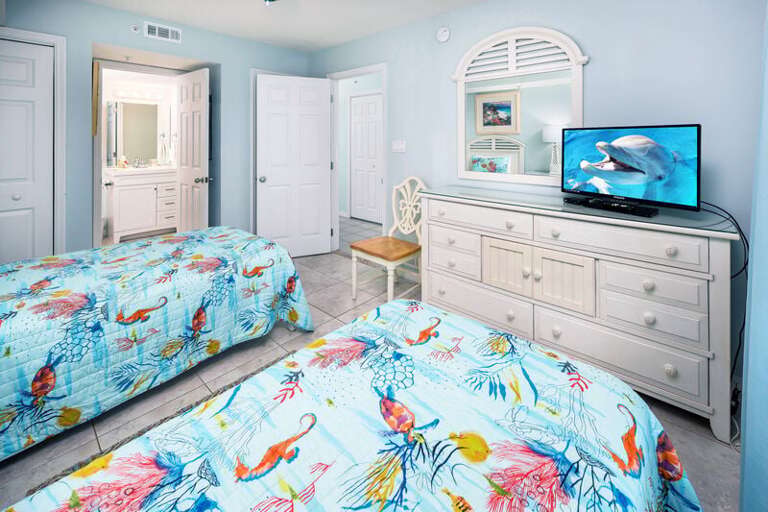 Bedroom 3 - 
Gulf Dunes 217 Fort Walton Beach Florida Okaloosa Island Vacation Rentals