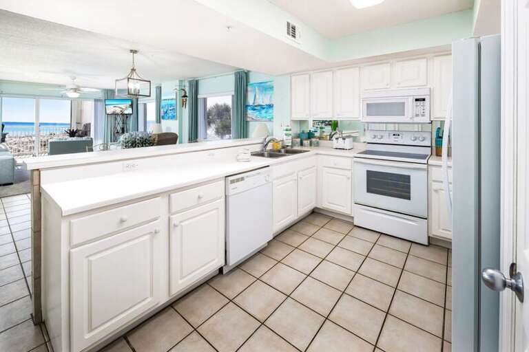 Kitchen - 
Gulf Dunes 217 Fort Walton Beach Florida Okaloosa Island Vacation Rentals