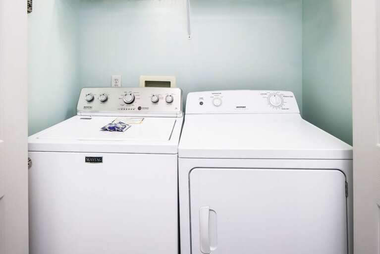 Laundry Area - 
Gulf Dunes 217 Fort Walton Beach Florida Okaloosa Island Vacation Rentals