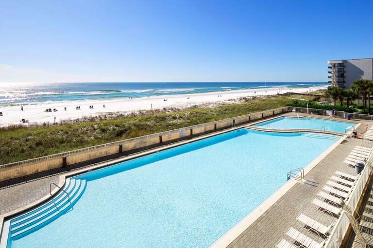 Balcony - 
Waters Edge Resort 313 Fort Walton Beach Okaloosa Island