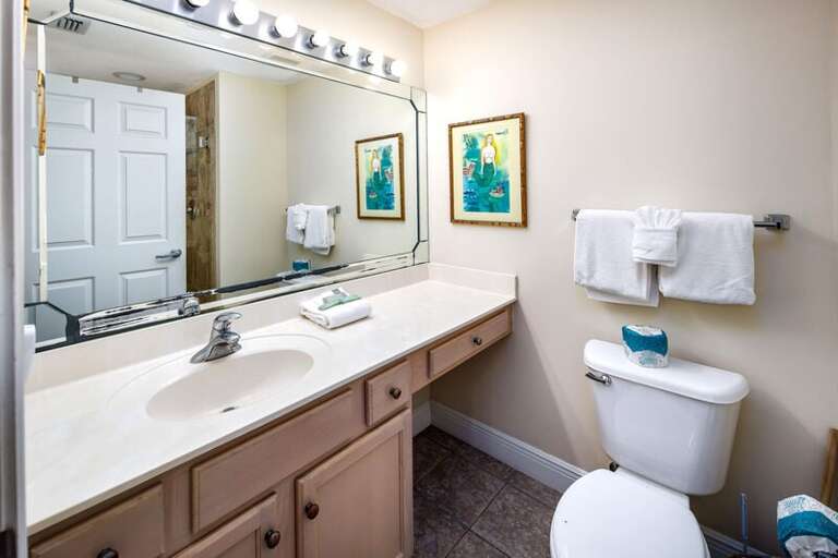 Master Bathroom - 
Waters Edge Resort 313 Fort Walton Beach Okaloosa Island