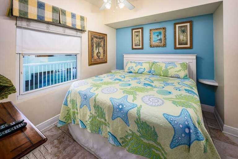Master Bedroom with King Bed- 
Waters Edge Resort 313 Fort Walton Beach Okaloosa Island
