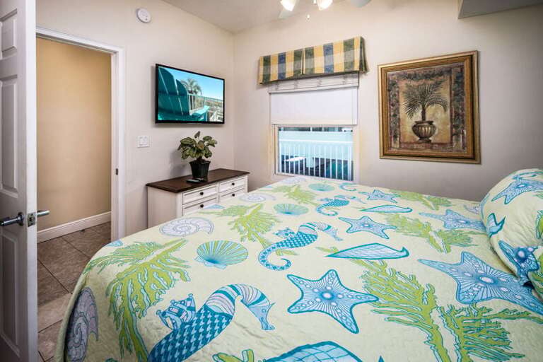Master Bedroom with King Bed- 
Waters Edge Resort 313 Fort Walton Beach Okaloosa Island