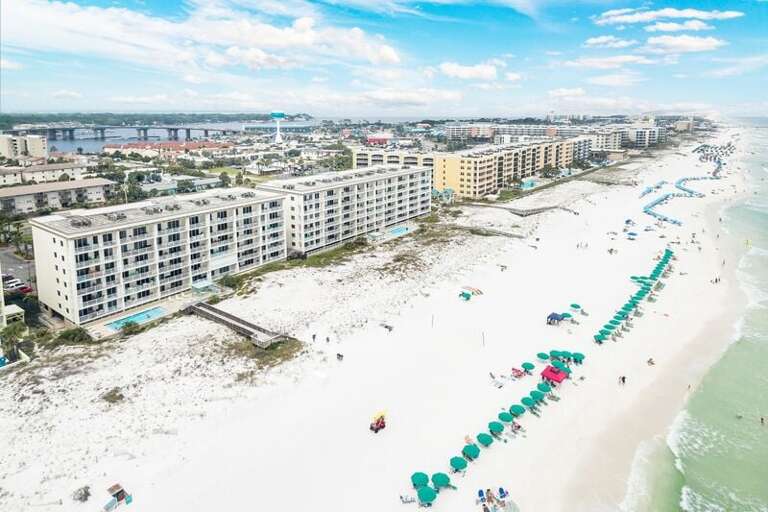 Gulf Dunes Resort Fort Walton Beach Florida Okaloosa Island Vacation Rentals