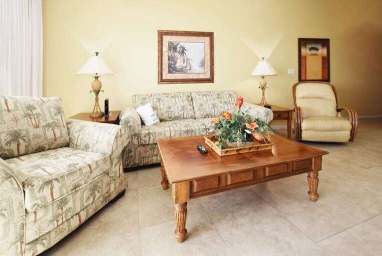 Living Room - 
Gulf Dunes Resort Unit 107 Okaloosa Island Florida