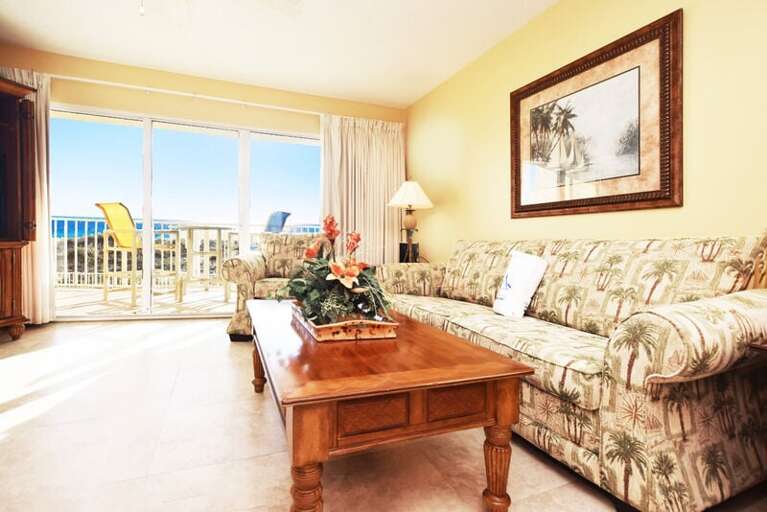 Living Room - 
Gulf Dunes Resort Unit 107 Okaloosa Island Florida