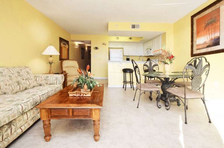 Living Room - 
Gulf Dunes Resort Unit 107 Okaloosa Island Florida