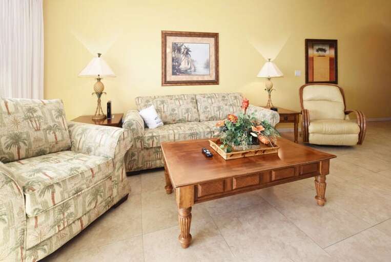 Living Room - 
Gulf Dunes Resort Unit 107 Okaloosa Island Florida