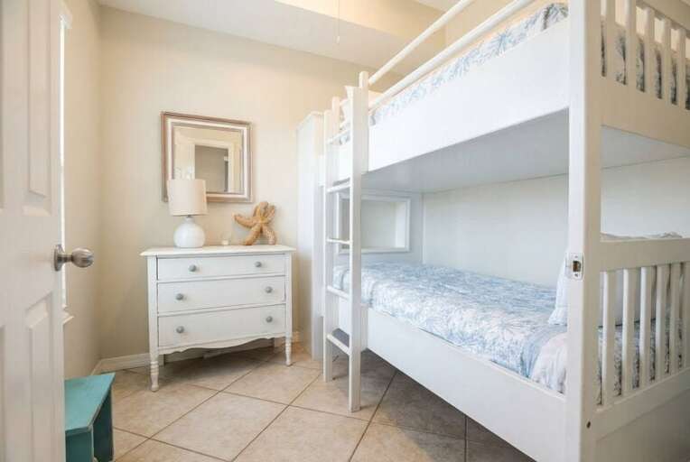 Bunk Room - 
Gulf Dunes 609 Fort Walton Beach Okaloosa Island Vacation Rentals
