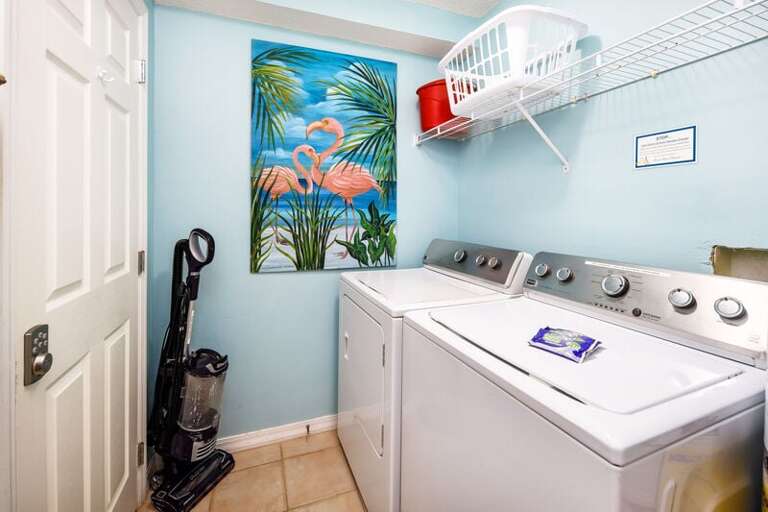Laundry Room - 
Gulf Dunes 609 Fort Walton Beach Okaloosa Island Vacation Rentals