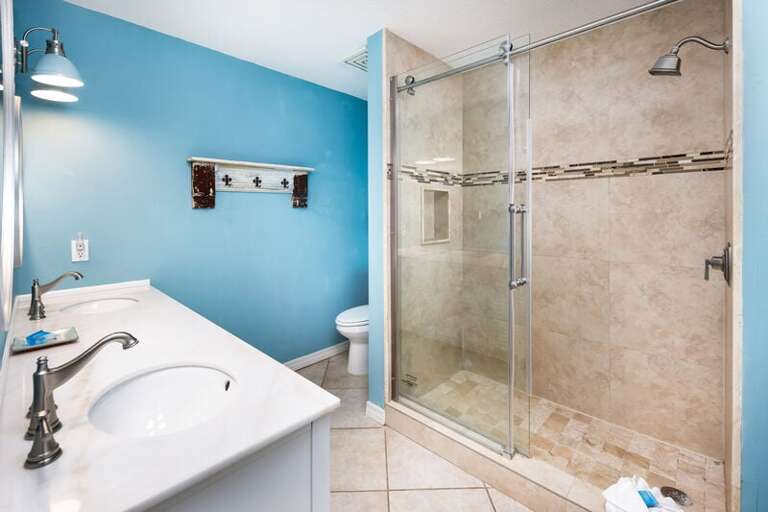 Master Bathroom - 
Gulf Dunes 609 Fort Walton Beach Okaloosa Island Vacation Rentals