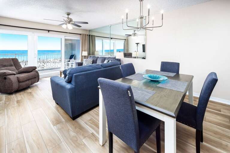 Dining Area - 
Islander Beach 2012 Fort Walton Beach Okaloosa Island Vacation Rentals