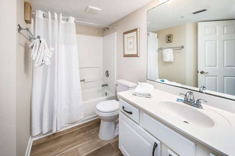 Guest Bathroom - 
Islander Beach 2012 Fort Walton Beach Okaloosa Island Vacation Rentals