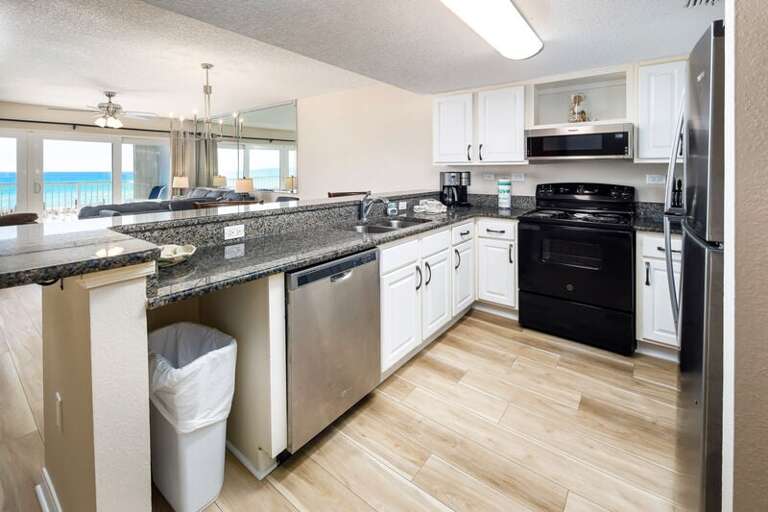 Kitchen - 
Islander Beach 2012 Fort Walton Beach Okaloosa Island Vacation Rentals