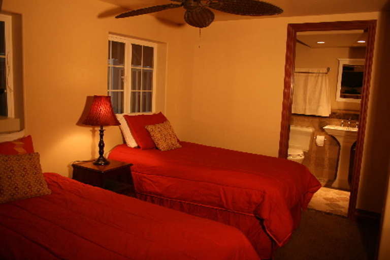 1st floor  bedroom (these beds were replaced by a king