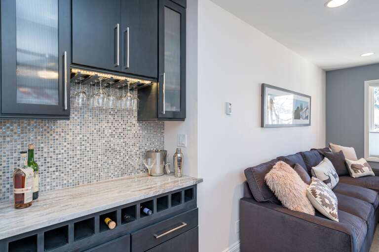 Beautiful Living Room Bar, and Sofa